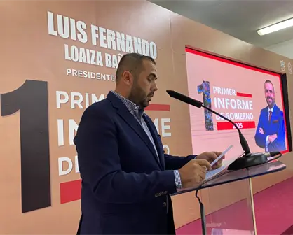 Rinde su primer informe de gobierno, el alcalde de San Ignacio, Luis Fernando Loaiza
