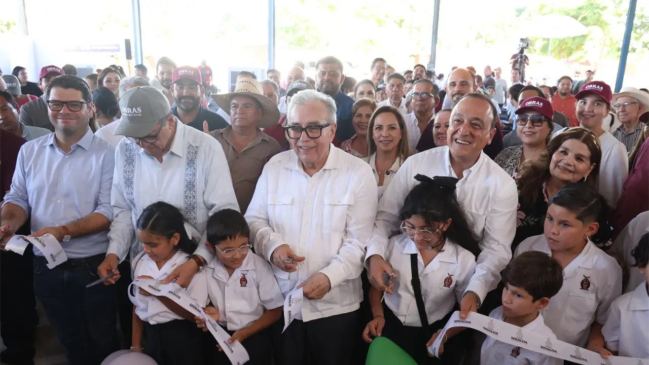 Las obras forman parte del Plan Sinaloa. Foto: Gob. de Sinaloa