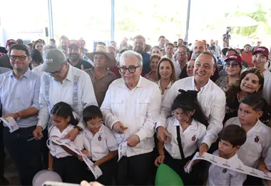 Entrega Rocha Moya 22 obras en Ahome; es una inversión de 42.8 millones de pesos