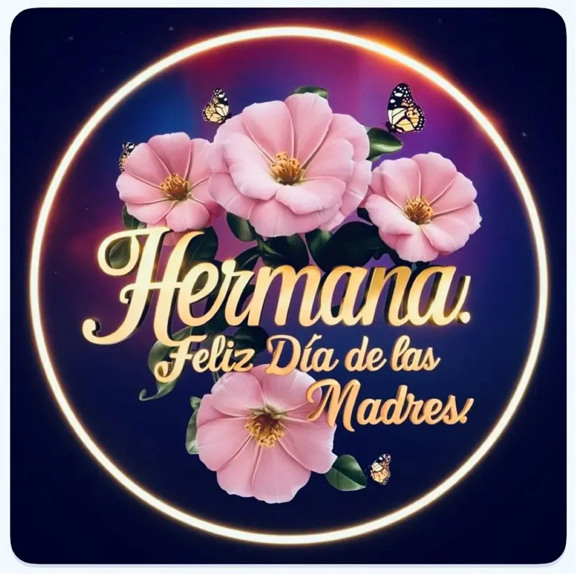 Feliz Día de las Madres hermana. Foto: Pinterest