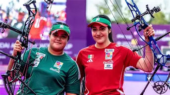 Mariana Bernal y Maya Becerra firman histórico oro y plata en Copa del Mundo de Tiro con Arco