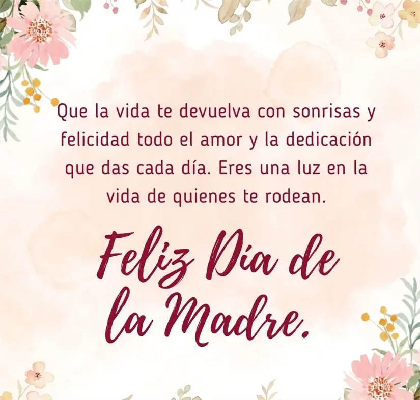 Mensaje para dedicar a la esposa en este Día de las Madres 2025. Foto: Cortesía