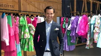 Conoce a Andrés Romo, el sinaloense que triunfa con su colección Tambora en Italia