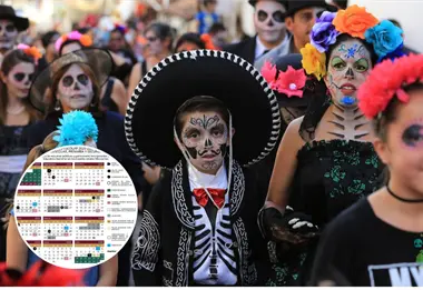 Habrá puente por el Día de Muertos; qué dice el calendario de la SEP