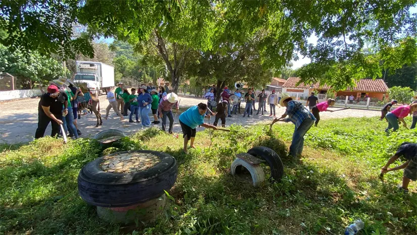 Durante la Fiesta de la Taspana 2025 en San Javier. Foto: Cortesía