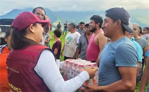 Hidalgo: avanza entrega de apoyos y reparación de caminos afectados por Priscilla