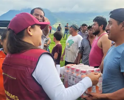 Hidalgo: avanza entrega de apoyos y reparación de caminos afectados por Priscilla