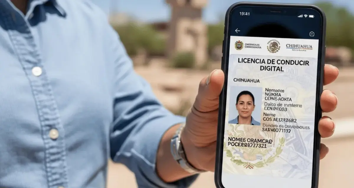 Tramita tu licencia digital en Chihuahua rápido y seguro desde tu celular. Foto: Cortesía.