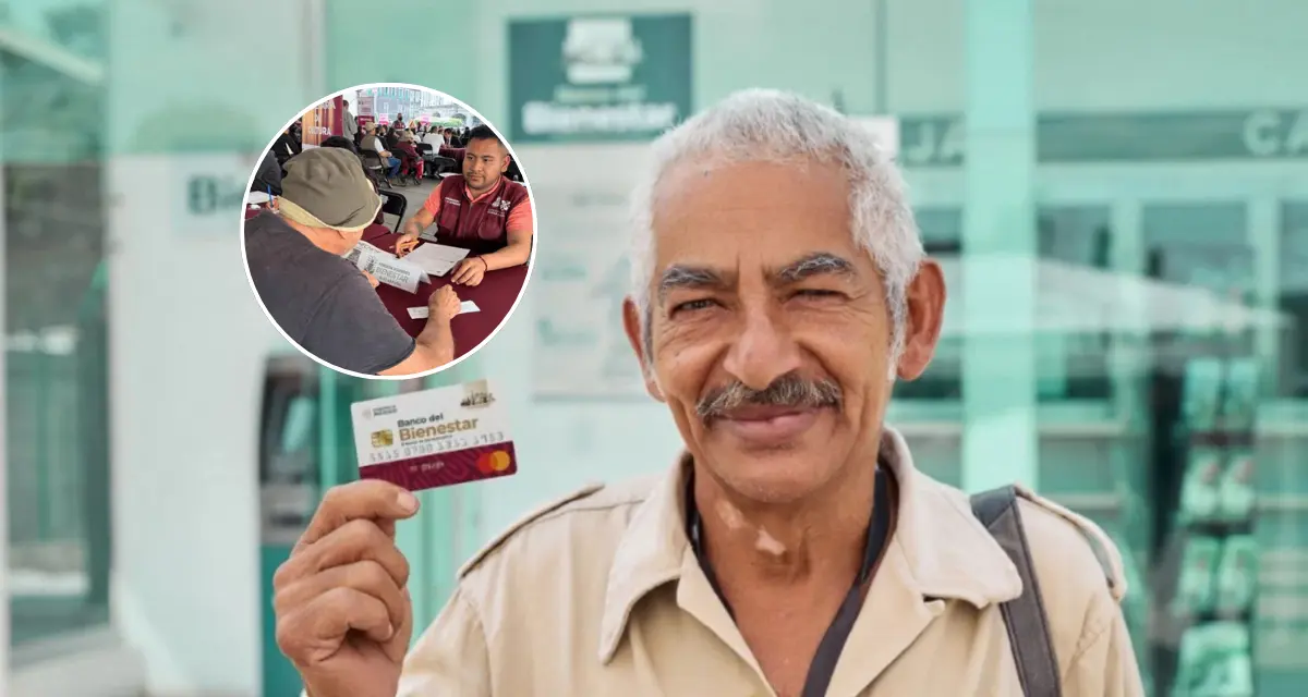 Así puedes inscribirte a la nueva pensión del Bienestar para hombres de 30 a 64 años. Foto: Cortesía.
