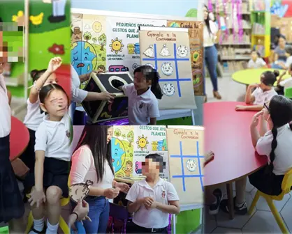 Alumnos de primaria aprenden a cuidar el planeta en la Biblioteca Bonilla de Mazatlán