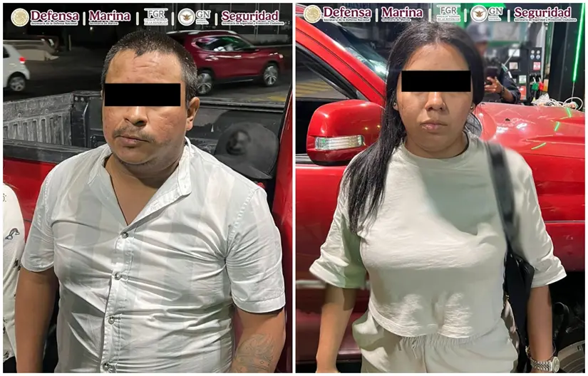 El presunto autor intelectual del ataque y una mujer fueron detenidos en Cuernvava. Foto: SSPC