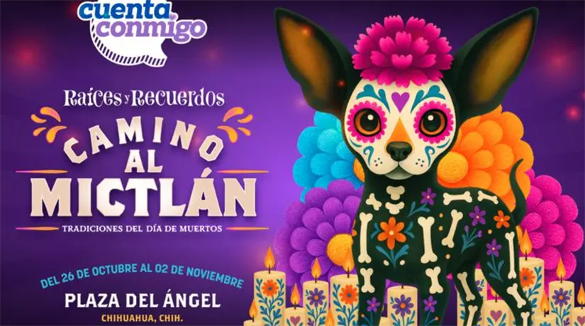 No te pierdas del festival Camino al Mictlán en Chihuahua. Foto: cortesía.