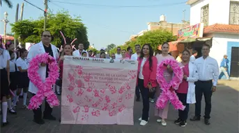 San Ignacio se une a la lucha contra el cáncer de mama con una marcha rosa
