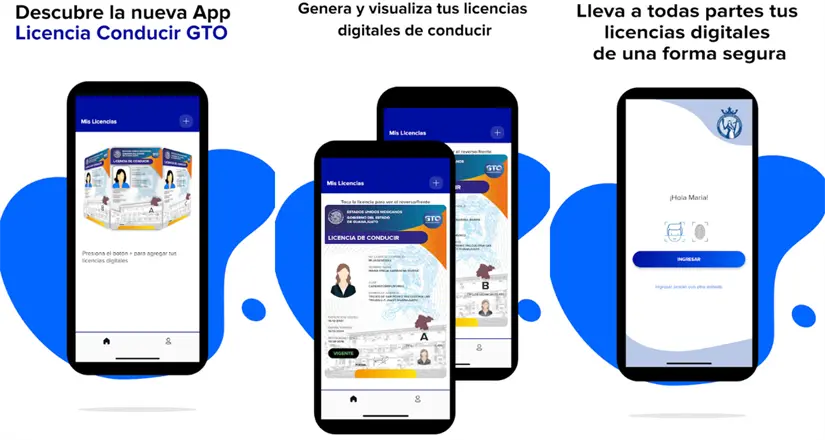 Así podrás obtener tu licencia de conducir digital en Guanajuato. Foto: Cortesía.