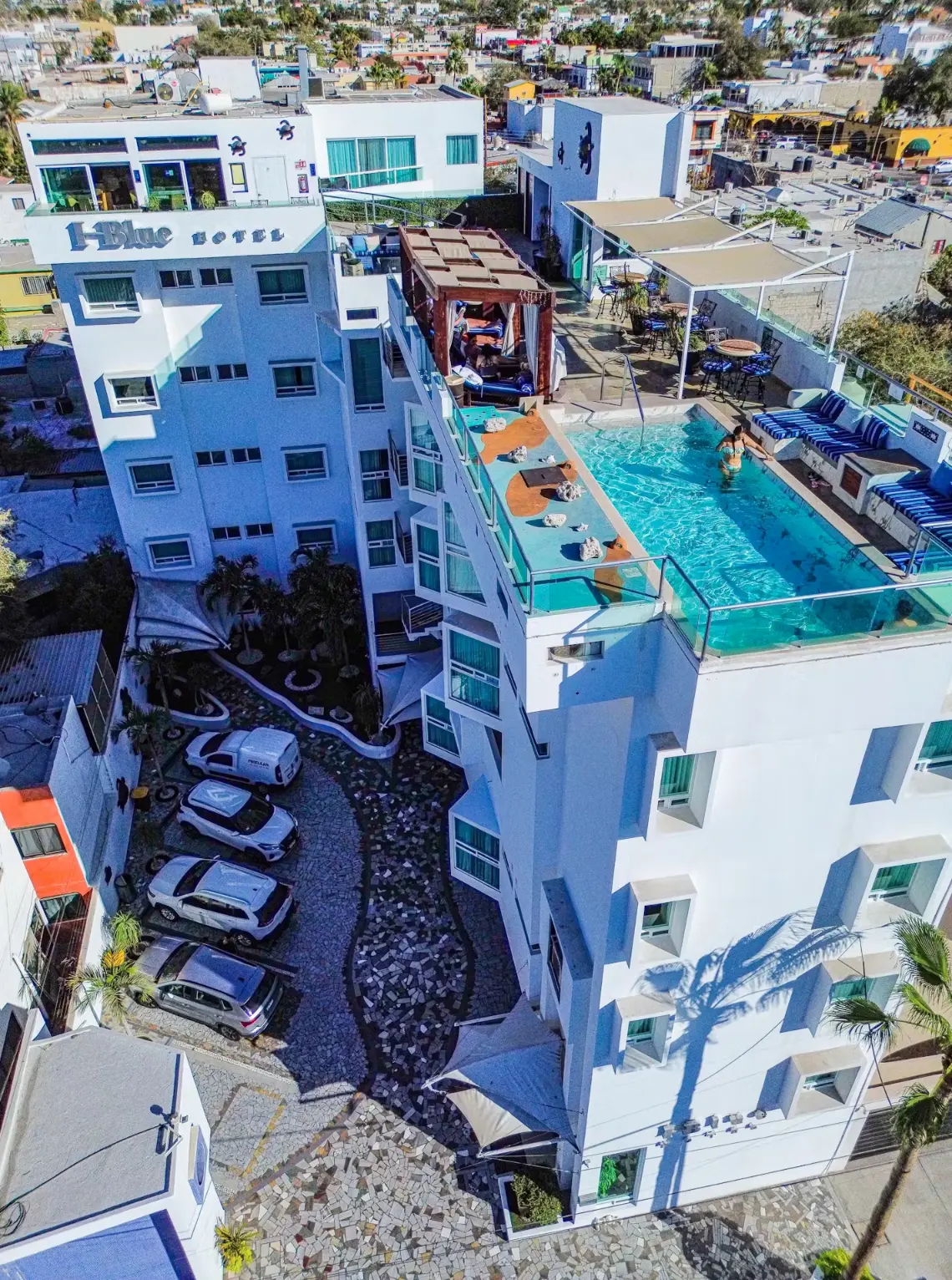 Hotel H Blue en La Paz. Foto: cortesía.