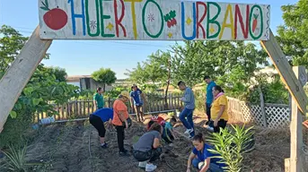 Vecinos de Prados del Sol 2 siembran unión y esperanza en su Huerto Urbano