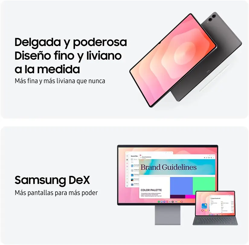 Viene con funciones para multitarea. Foto: Samsung