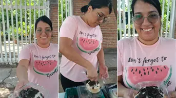 Con roles de canela, Olga endulza la vida de la gente de Culiacán
