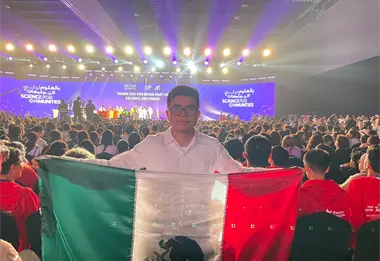 Raúl Alonso Salazar Orozco: un mazatleco llevando innovación y esperanza a la Expo Ciencias Internacional