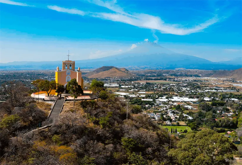 Visita el Pueblo Mágico de Atlixco durante la temporada de otoño. Foto: Cortesía.
