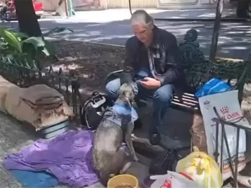 Actualmente, el actor se encuentra viviendo en situación de calle tras perder su vivienda. Foto: X