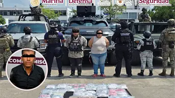 Detienen en Tabasco a presuntos integrantes del CJNG con armas y más de 33 mil dosis de droga