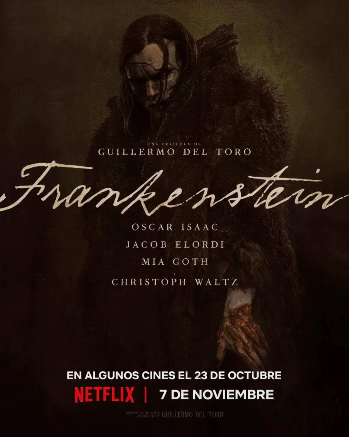 Disfruta de esta reinterpretación de Frankenstein este 23 de octubre en cines y 7 de noviembre en Netflix. Foto: cortesía.