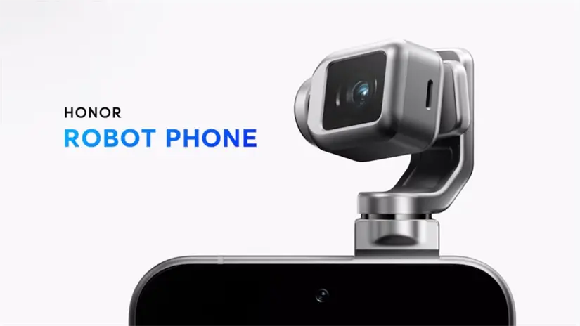 El Robot Phone encarna la visión de celulares del futuro de la marca china. Foto: HONOR
