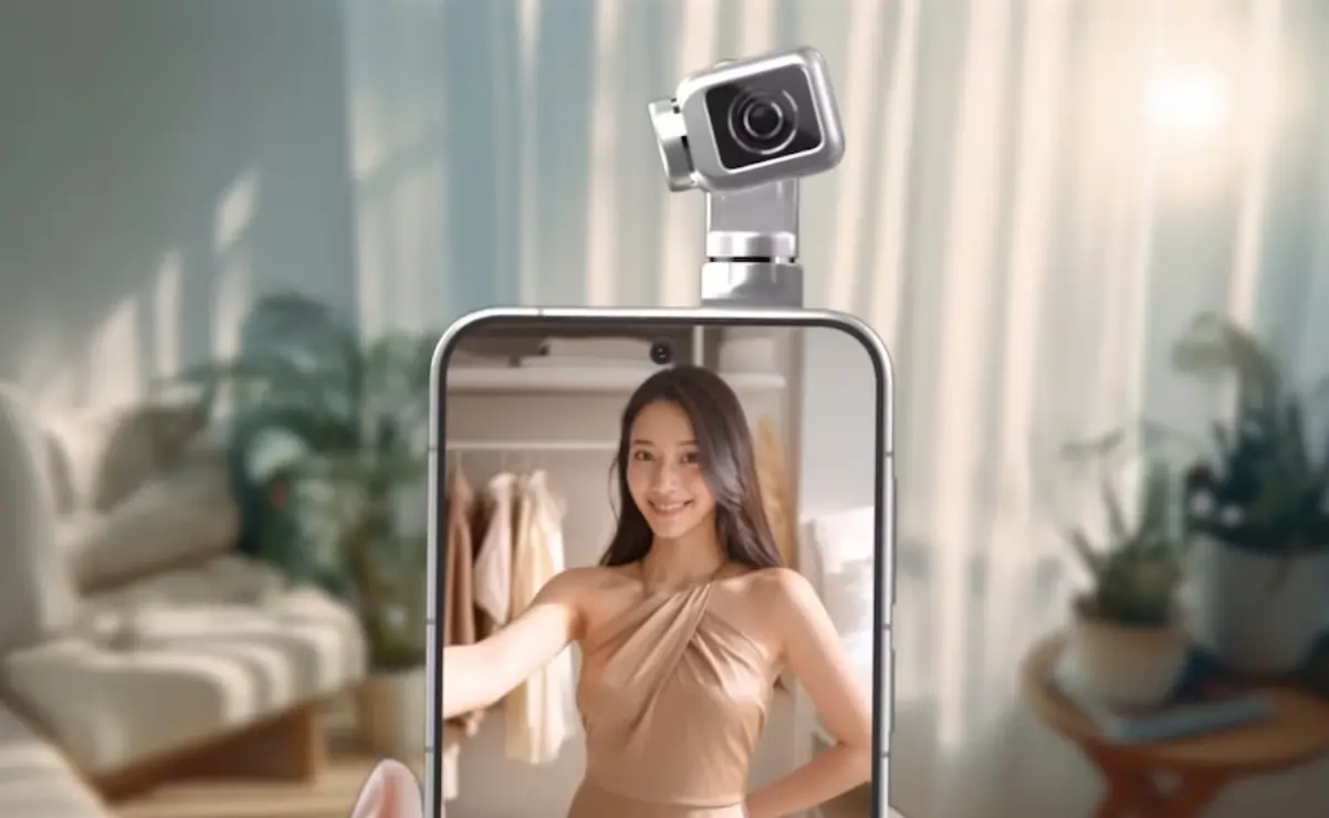 El Robot Phone de HONOR contará con un brazo robot con cámara que se despliega. Foto: Cortesía