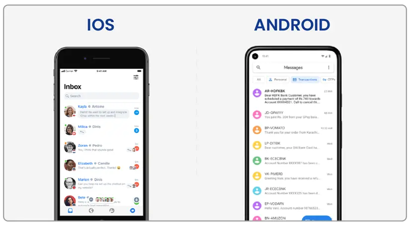 Android siempre ha tenido la vanguardia en interfaz. Foto: Cortesía