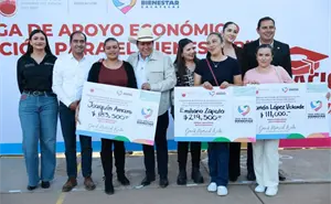 Inicia en Zacatecas la entrega de cheques para uniformes escolares; de cuánto es el apoyo
