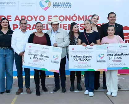 Inicia en Zacatecas la entrega de cheques para uniformes escolares; de cuánto es el apoyo