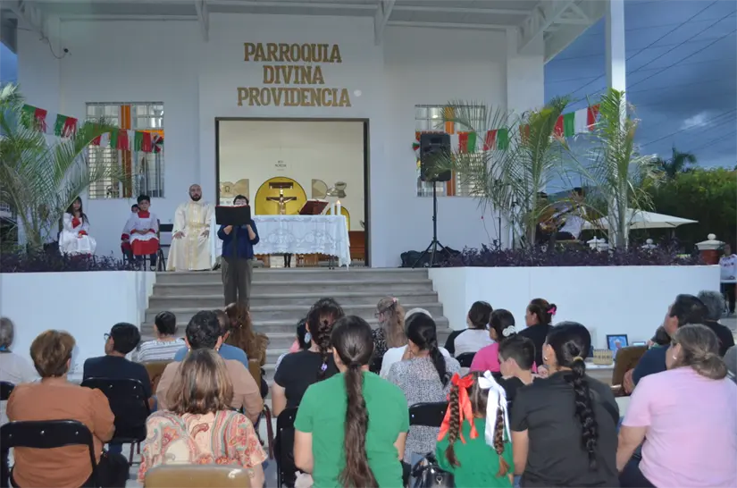 Actualmente, el párroco Francisco Juárez Barrera se encuentra al frente del Templo Divina Providencia, ubicado en la colonia Emiliano Zapata. Foto: Juan Madrigal