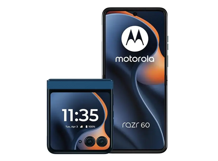 Motorola Razr 60 con batería de 4.500 mAh, con carga rápida de 30W. Foto: Cortesía