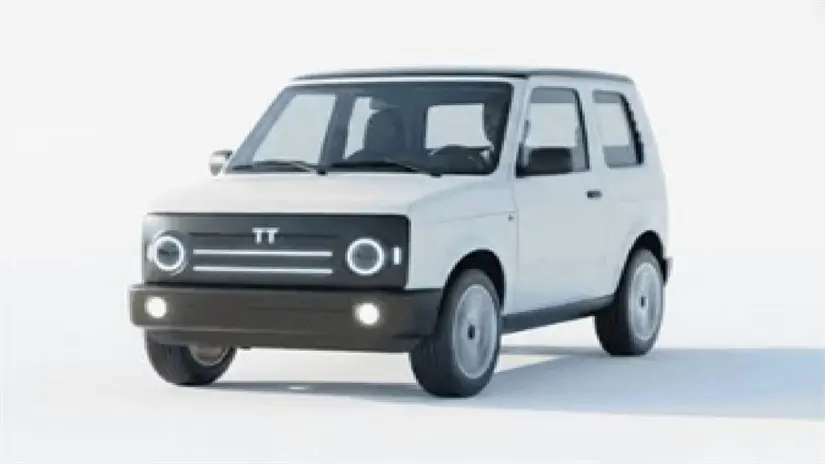 TT se convertirá en el primer auto eléctrico mexicano, con 80% de sus componentes de fabricación nacional. Foto: Cortesía
