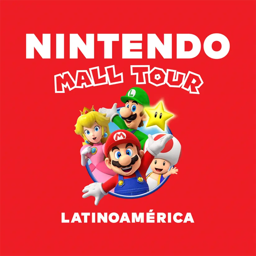 Nintendo Mall Tour 2025 en Guadalajara. Foto: Cortesía.