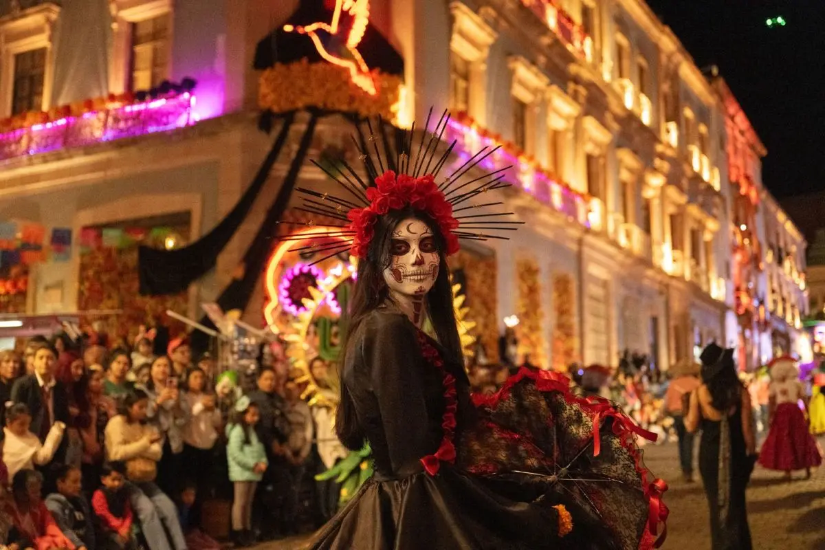 Preparan el gran desfile de Día Muertos 2025 en Zacatecas. Foto: Cortesía