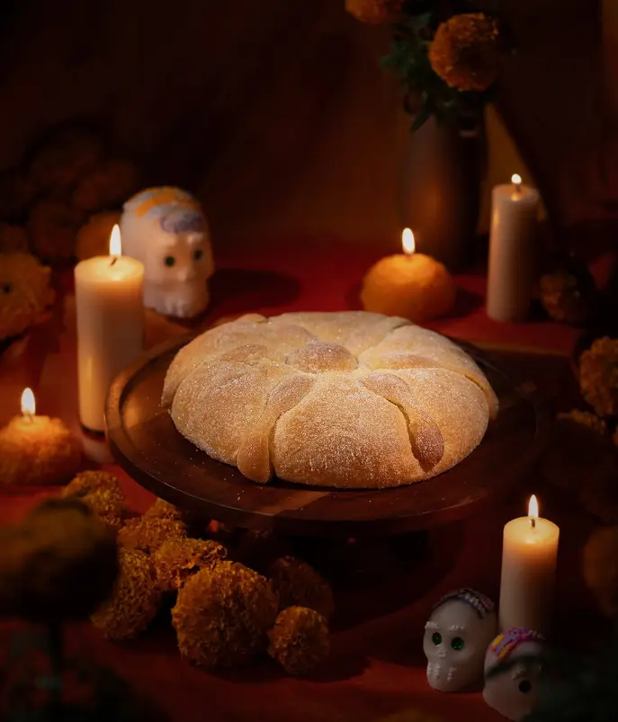 Disfruta de tu pan de muerto favoritos en Goiti Panadería. Foto: Cortesía.