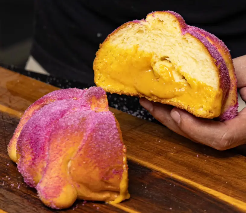 Disfruta de sus ejemplares de relleno de Calabaza y Mandarina. Foto: Cortesía.