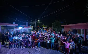 Después de 40 años, llega la pavimentación a colonias Antorchista y Los Huizaches en Culiacán