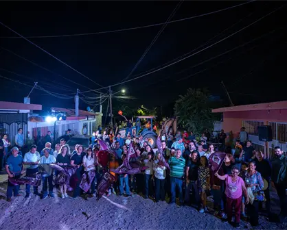 Después de 40 años, llega la pavimentación a colonias Antorchista y Los Huizaches en Culiacán