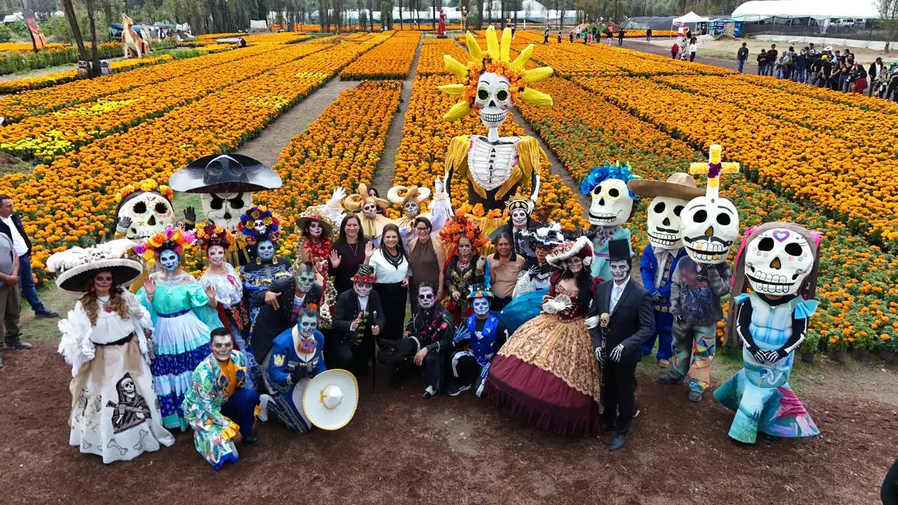 Estos son los detalles acerca del Sendero de las Almas en Xochimilco por el Día de Muertos. Foto: Cortesía.