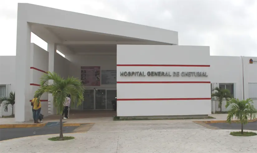 Hospital General Chetumal en Quintana Roo. Foto: cortesía.