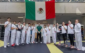 Selección mexicana lista para Mundial de Taekwondo Wuxi 2025 en China