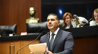 Omar García Harfuch defiende resultados de estrategia de seguridad ante el Senado