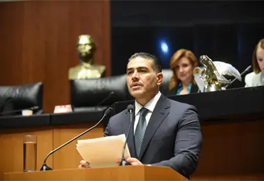 Omar García Harfuch defiende resultados de estrategia de seguridad ante el Senado
