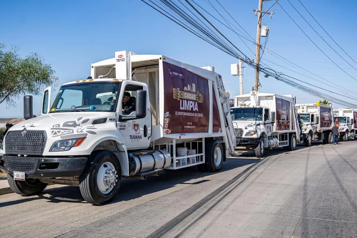 En marcha más rutas de recolección de basura en Tijuana. Foto: Cortesía