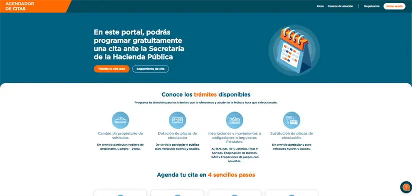 Obtén tu cita para cambio de placas en Guadalajara mediante el portal web. Foto Cortesía.