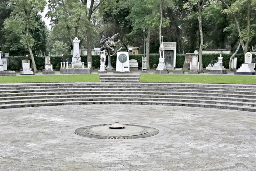 Así luce la Rotonda de las Personas Ilustres. Foto: Cortesía