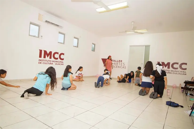 Arte sin costo: Niñas, niños y jóvenes pueden inscribirse en el taller gratuito del IMCC en el Parque Culiacán 87. Foto: IMCC